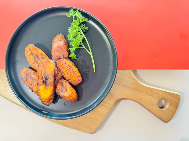 Sweet Fried Plantain (6 Pcs).